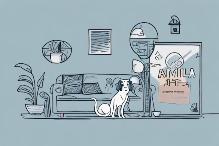 A pet in a home environment in mthatha