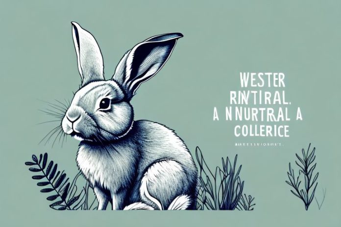 A rabbit in a natural setting in the western cape