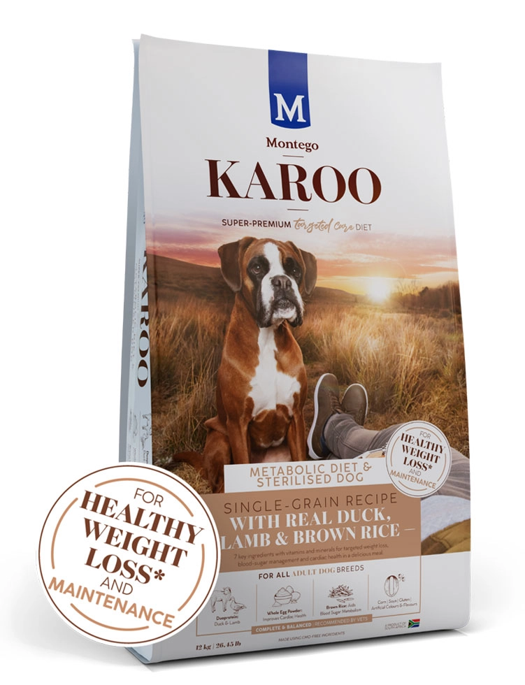 Karoo Targeted Metabolic Diet & Sterilised – Duck & Lamb